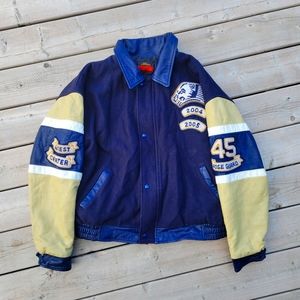 Vintage Wolverines Varsity jacket.